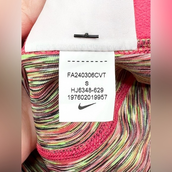 Nike Women's Pro 3" Spacedye Shorts in Multi Size Small - Picture 6 of 9